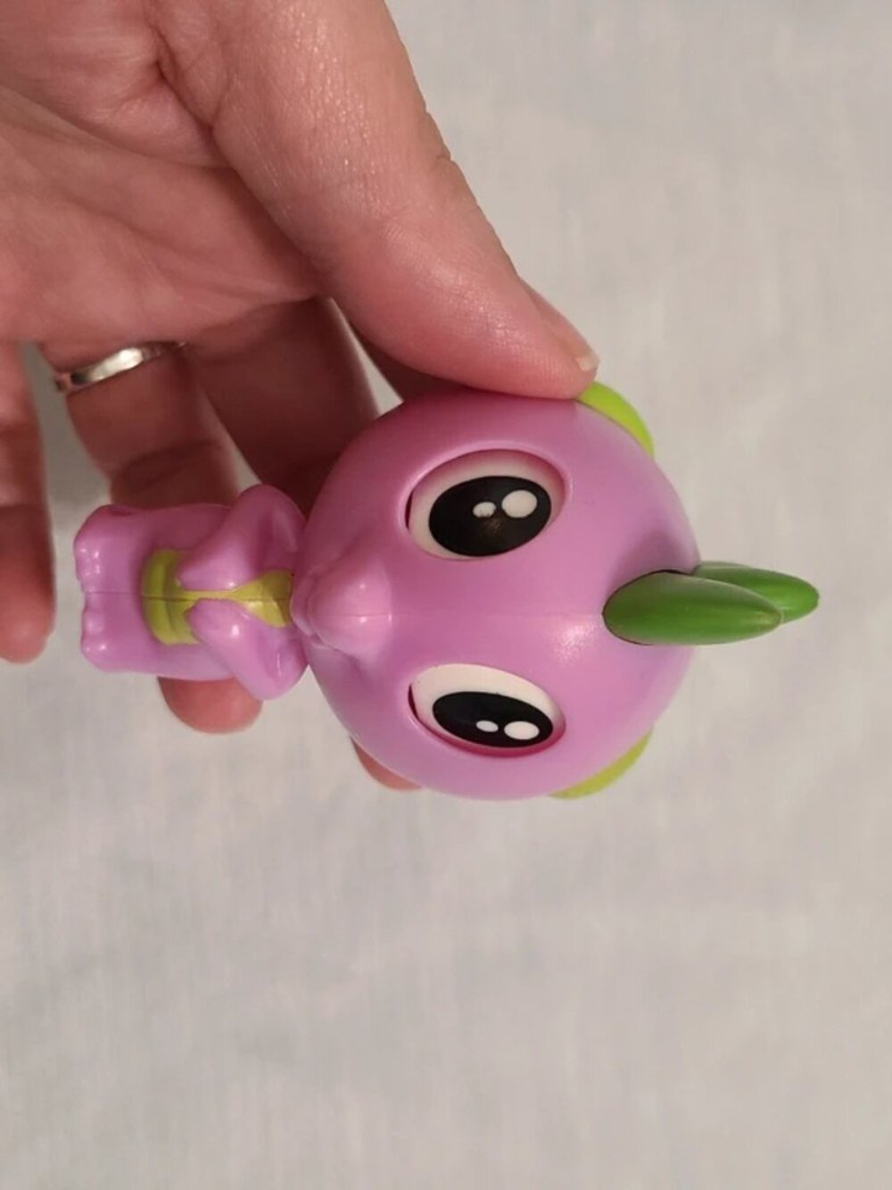 MLP McDonald's G4 Spike Pink Dragon Cutie Mark Crew Eyes Spin 3